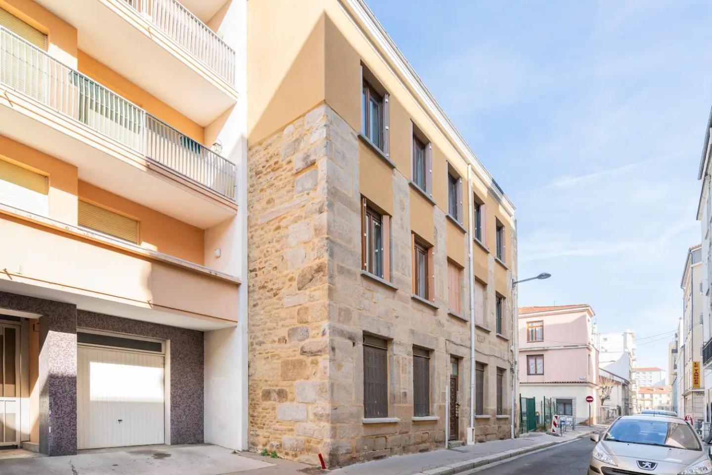 Baignoire Balneo, Terrasse Privee Et Confort Cosy Apartment Saint-Etienne  Exterior photo